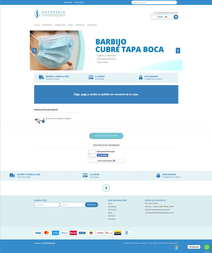 Ortopedia Simonyan - BRANDING / EDITORIAL / INTERACTIVE / OTHER SERVICES - Aguaviva - We left Brands